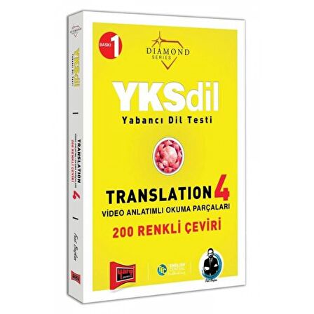 Yargı YKSDİL Yabancı Dil Testi Translation 4 Video Anlatımlı Okuma Parçaları