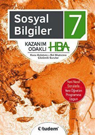 TUDEM 7.SINIF SOSYAL BİLGİLER KAZANIM ODAKLI HBA