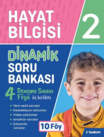 Tudem 2.Sınıf Hayat Bilgisi Dinamik Soru Bankası