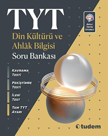 Tudem TYT Din Kültürü ve Ahlak Bilgisi Soru Bankası