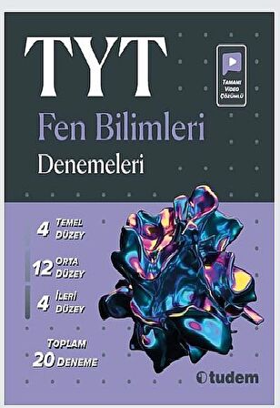 TYT Fen Bilimleri Denemeleri Tudem Eğitim