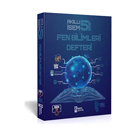 5. Sınıf Akıllı İsem Fen Bilimleri Defteri