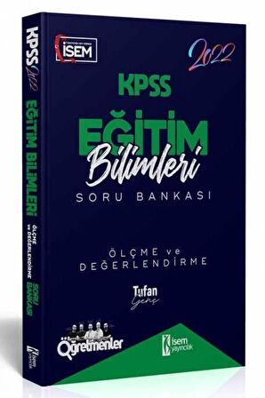  İsem Yayınları 2022 KPSS Eğitim Bilimleri Ölçme ve Değerlendirme Çözümlü Soru Bankası
