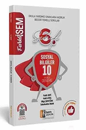 6. Sınıf Sosyal Bilgiler Tamamı Çözümlü 10 Fasikül Deneme