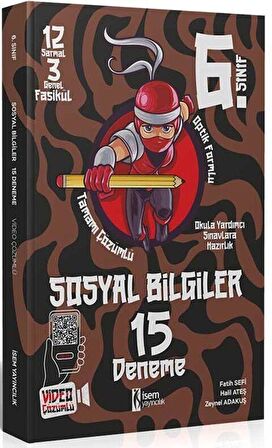 2023 İSEM 6. Sınıf Sosyal Bilgiler 15 Deneme