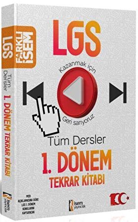 2023 Farklı İsem LGS Tüm Dersler 1.Dönem Tekrar Kitabı