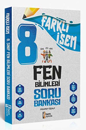 8. Sınıf Fen Bilimleri Farklı İsem Soru Bankası