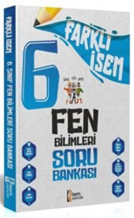 2024 Farklı İsem 6. Sınıf Fen Bilimleri Soru Bankası