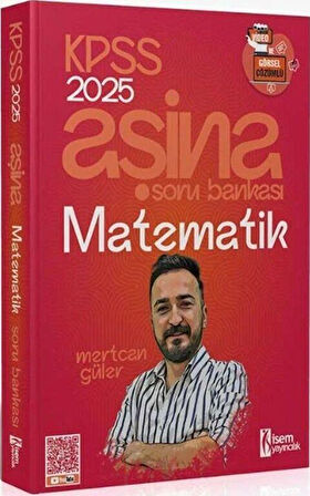 2025 KPSS Matematik Aşina Soru Bankası Çözümlü İsem Yayınları