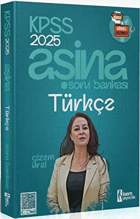 2025 KPSS Türkçe Aşina Soru Bankası Çözümlü İsem Yayınları