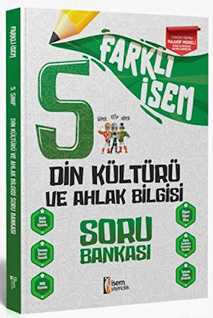 2025 Farklı İsem 5. Sınıf Din Kültürü ve Ahlak Bilgisi Soru Bankası
