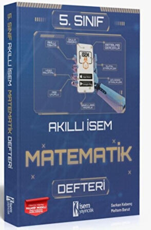 2025 Akıllı İsem 5.Sınıf Matematik Defter