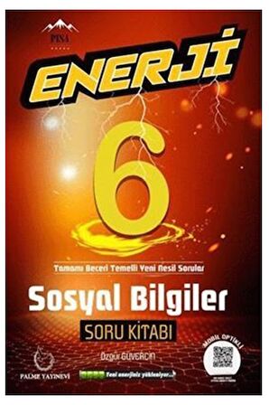 Palme 6.Sınıf Enerji Sosyal Bilgiler Soru Bankası - Palme 6 enerji