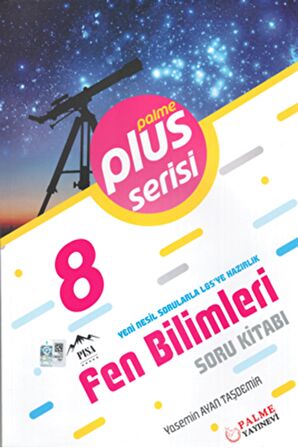 Palme PLUS 8.Sınıf LGS Fen Bilimleri Yeni Nesil Soru Kitabı - Güncel