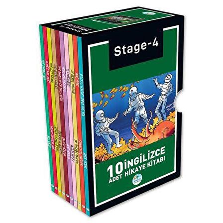 Stage 4 İngilizce Hikaye Seti (10 Kitap Takım)