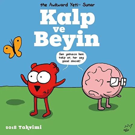 Kalp ve Beyin 2018 Duvar Takvimi