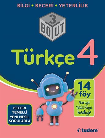 Tudem 4.Sınıf 3 Boyut Türkçe