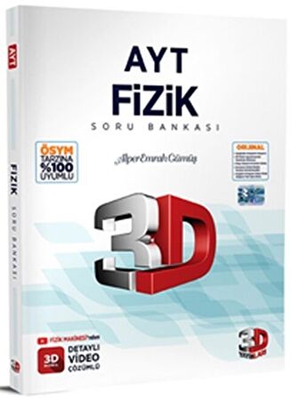 3D AYT Fizik Soru Bankası- 3d ayt soru bankası