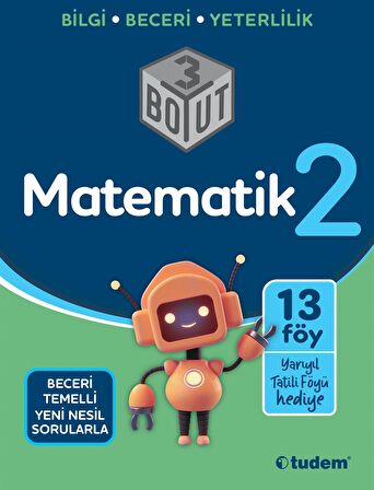 Tudem 2.Sınıf 3 Boyut Matematik