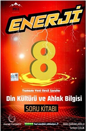 Palme 8.Sınıf LGS Enerji Din Kültürü Soru Kitabı  - Güncel