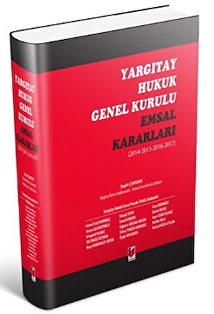 Yargıtay Hukuk Genel Kurulu Emsal Kararları