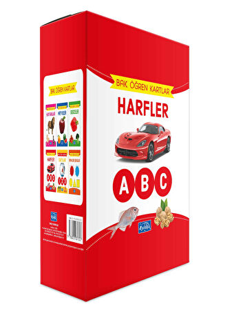 Harfler - Bak Öğren Kartlar