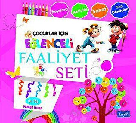 Eğlenceli Faaliyet Seti Pembe Kitap – 4 Yaş Üzeri