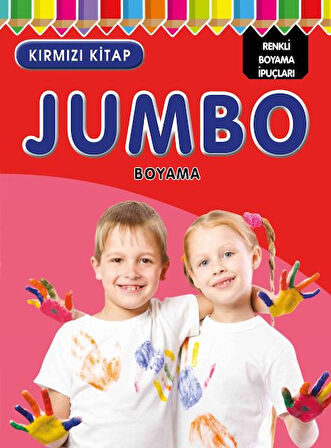 Jumbo Boyama Kırmızı Kitap