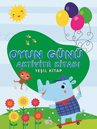 Oyun Günü Aktivite Kitabı Yeşil Kitap