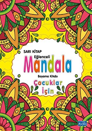 Çocuklar İçin Mandala Sarı