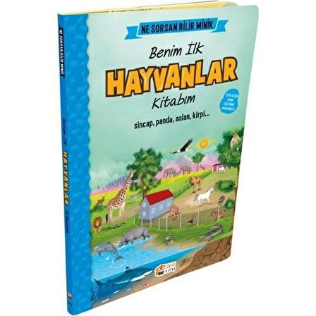 İngilizce Destekli İlk Büyük Hayvanlar Kitabım