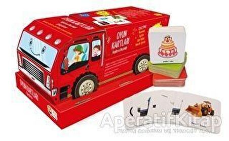 İngilizce Destekli Oyun Kartları - Eşleştirme (Kamyon) - Kolektif - Sincap Kitap