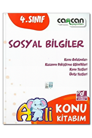 CanCan 4.Sınıf Sosyal Bilgiler Konu Kitabım