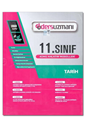 11. Sınıf Tarih Ders Uzmanı Fasikülleri