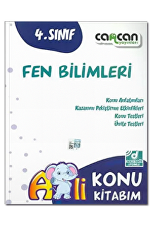 CanCan 4.Sınıf Fen Bilimleri Konu Kitabım