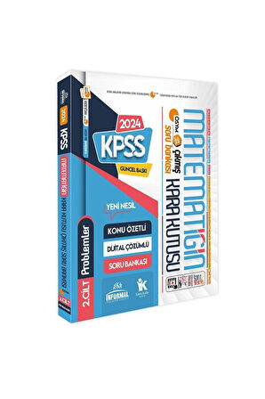 Kpss Matematik 1.-2.cilt Geometri Ve Sayısal Mantığın Kara Kutusu Konu Çözümlü Soru Bankası