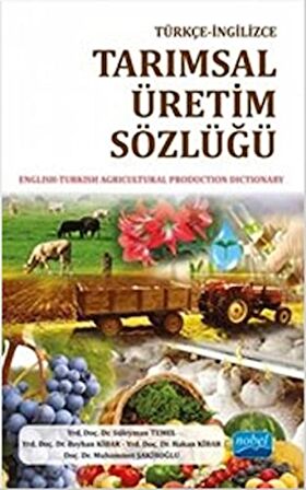 Türkçe-İngilizce Tarımsal Üretim Sözlüğü