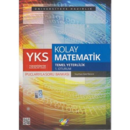 TYT Kolay Matematik İpuçlarlarıyla Soru Bankası FDD Yayınları