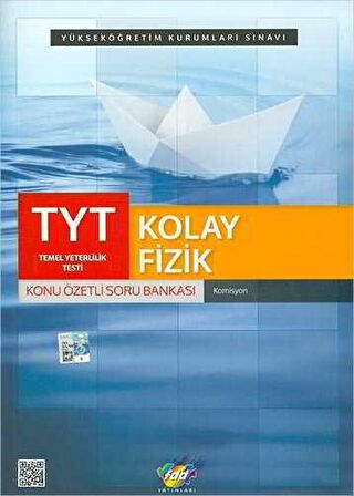 FDD TYT Kolay Fizik Konu Özetli Soru Bankası