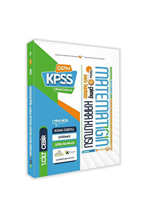 Kpss Matematiğin Kara Kutusu En Kapsamlı Çıkmış Konu Özetli Soru Bankası Set Paket Dijital Çözümlü