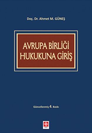 Avrupa Birliği Hukukuna Giriş