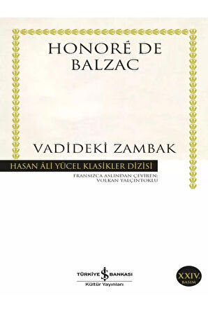 Vadideki Zambak - Honoré de Balzac