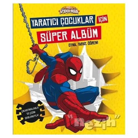 Marvel Ultimate Spider-Man Yaratıcı Çocuklar İçin Süper Albüm