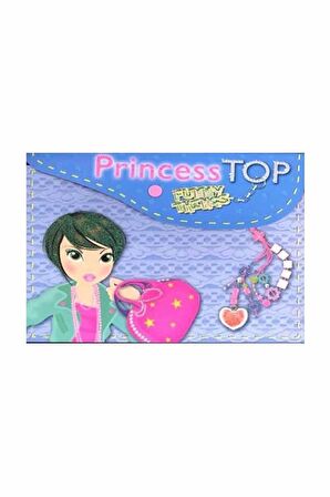 Princess Top Funny - Things (Mavi)