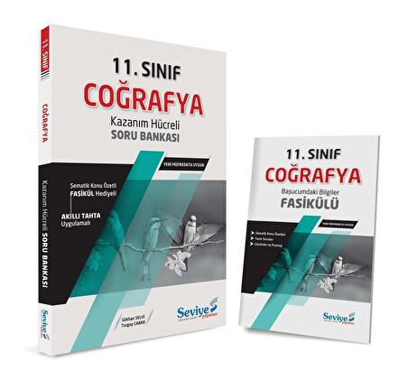 Seviye 11.Sınıf Coğrafya Soru Bankası + Fasikül