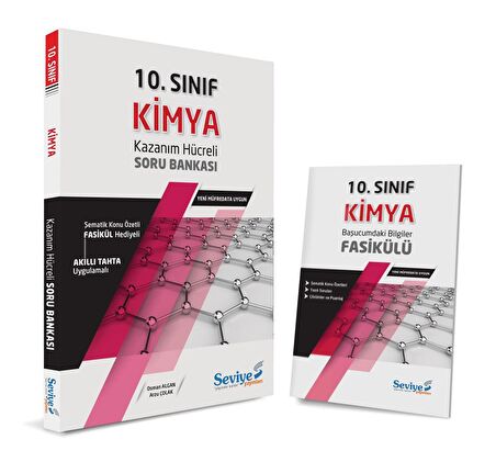 Seviye 10.Sınıf Kimya Soru Bankası + Fasikül