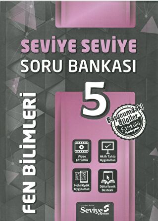 Seviye 5.Sınıf Fen Bilimleri Soru Bankası + Fasikül