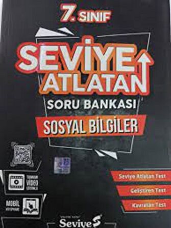 SEVİYE YAYINLARI 7.SINIF SOSYAL BİLGİLER ANLATAN SORU BANKASI