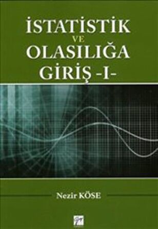 İstatistik ve Olasılığa Giriş - 1