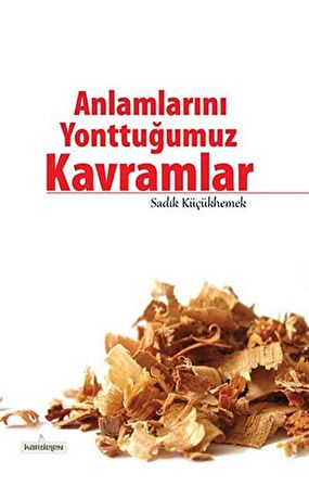 Anlamlarını Yonttuğumuz Kavramlar / Sadık Küçükhemek